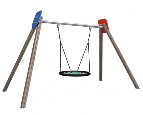 Parques Infantiles Columpios Madera