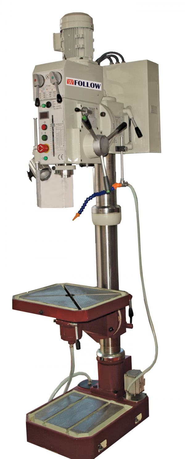 Taladro de columna inclinable-electromagnético B32IE