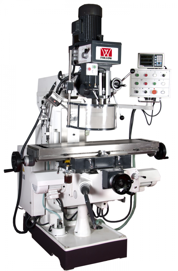 Fresadora de torreta vertical combinada FTC 1250