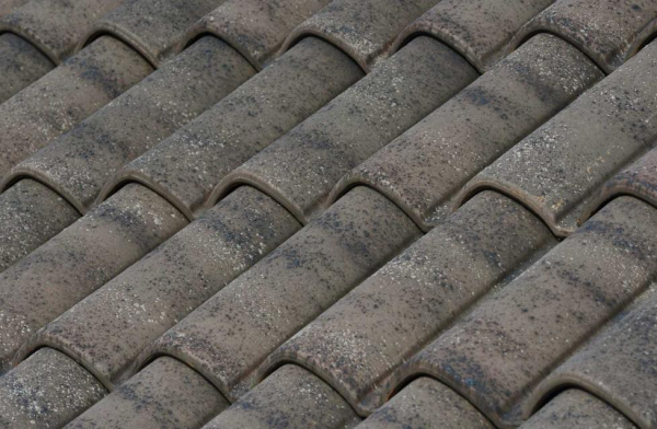 Teja cerámica mixta