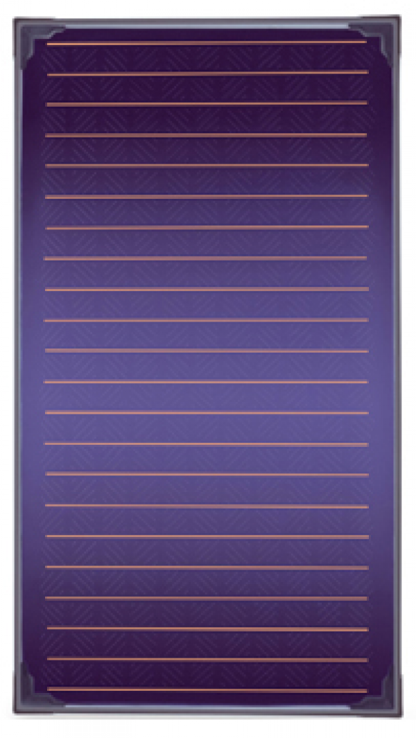Captador solar TOP 2,4m²  Excellence