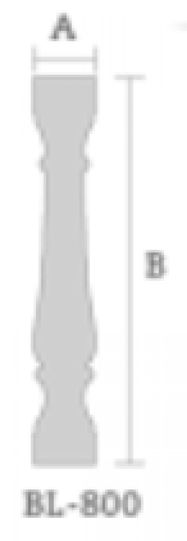 Balaustre Serie-800 BL-800