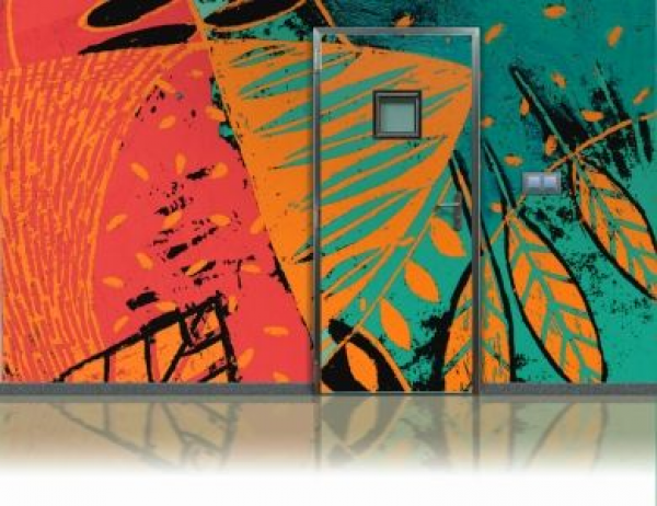 PUERTA CORTAFUEGOS PANELADA